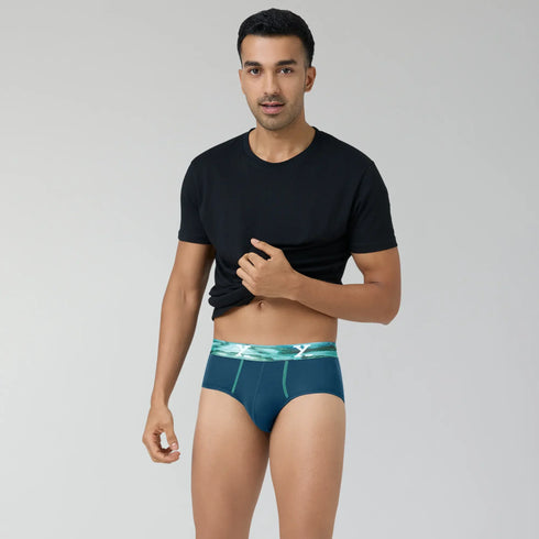 XYXX Dynamo Modal Briefs Ocean Green