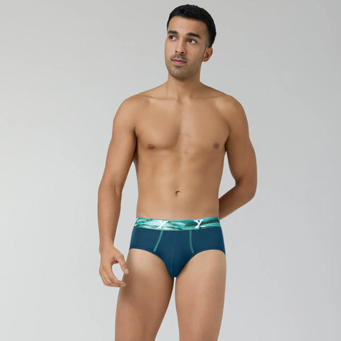 XYXX Dynamo Modal Briefs Ocean Green