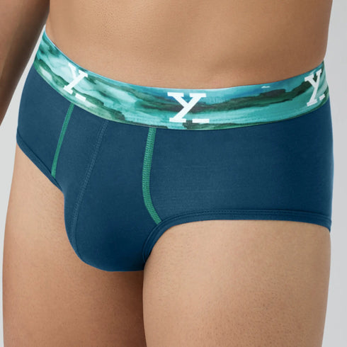 XYXX Dynamo Modal Briefs Ocean Green