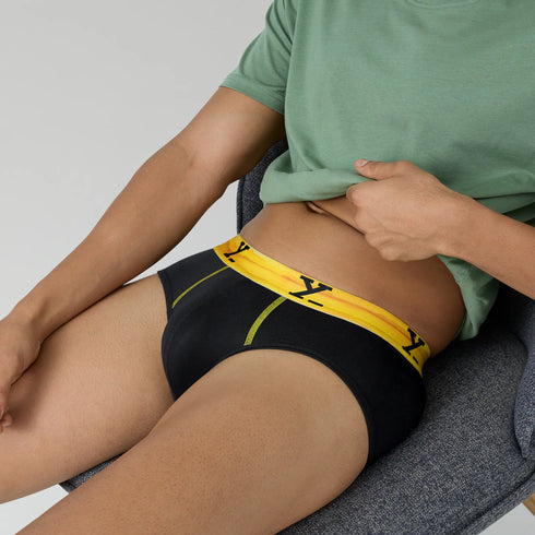 XYXX Dynamo Modal Briefs Sunny Black