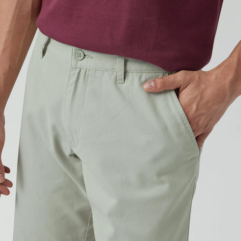 XYXX Element Cotton Chinos Shorts For Men Tea Green