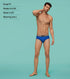 XYXX Hues Briefs Blue Symphony