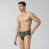 XYXX Nova Cotton Briefs Olive Green