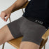 XYXX Pace Cotton Rib Trunks Charcoal Grey