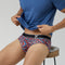 XYXX Parallax Cotton Briefs Red Stripes