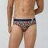 XYXX Parallax Cotton Briefs Yellow Stripes