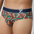 XYXX Parallax Cotton Briefs Yellow Stripes
