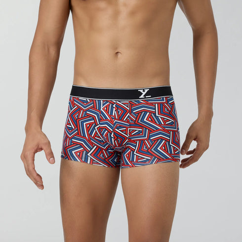 XYXX Aero Traq Quad Parallax Cotton Trunks (Pack of 5)