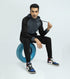 XYXX Quest French Terry Cotton Hoodie And Joggers Co-ord Set Phantom Grey