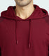 XYXX Quest French Terry Cotton Hoodie And Joggers Co-ord Set Scarlet Red
