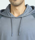 XYXX Quest French Terry Cotton Hoodie And Joggers Co-ord Set Slate Grey