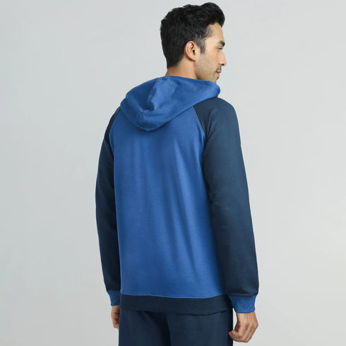 XYXX Quest French Terry Cotton Hoodies Atlas Blue