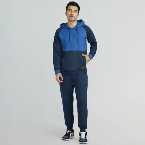 XYXX Quest French Terry Cotton Hoodies Atlas Blue