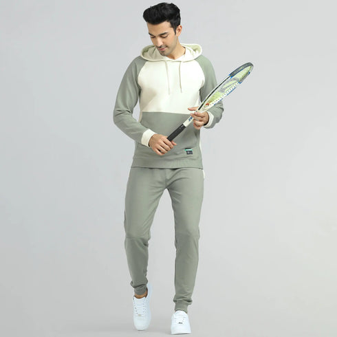 XYXX Quest French Terry Cotton Hoodies Butter White