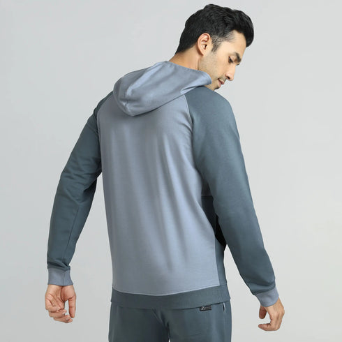 XYXX Quest French Terry Cotton Hoodies Slate Grey