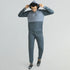 XYXX Quest French Terry Cotton Hoodies Slate Grey