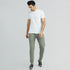 XYXX Quest French Terry Cotton-Blend Joggers Butter White