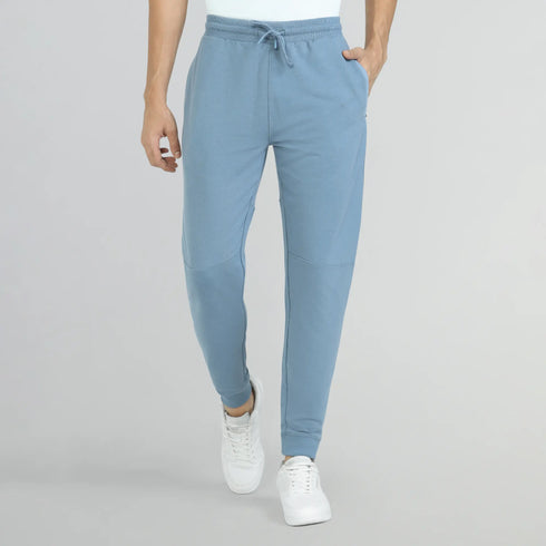 XYXX Quest French Terry Cotton-Blend Joggers Ice Blue
