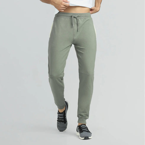 XYXX Quest French Terry Cotton-Blend Joggers Butter White