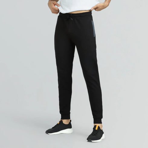 XYXX Quest French Terry Cotton-Blend Joggers Phantom Grey