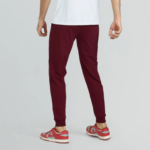 XYXX Quest French Terry Cotton-Blend Joggers Scarlet Red