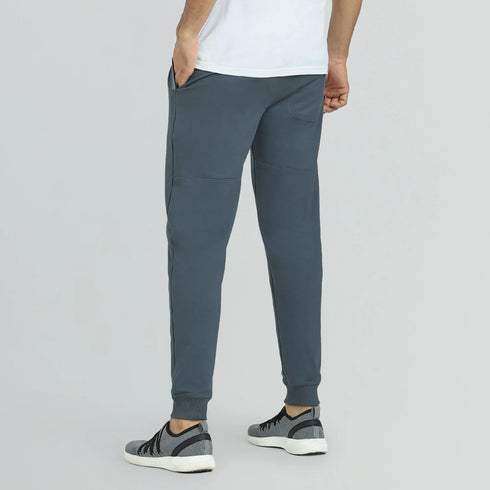 XYXX Quest French Terry Cotton-Blend Joggers Slate Grey