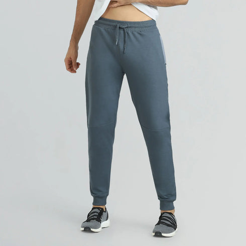 XYXX Quest French Terry Cotton-Blend Joggers Slate Grey