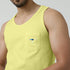 XYXX Renew Combed Cotton Tank Tops Butter Yellow