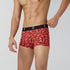 XYXX Aero Traq Rave Cotton Trunks Black Red Green (Pack of 5)