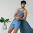 XYXX Splash Cotton Boxers - Bus Blue