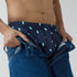 XYXX Splash Cotton Boxers - Gin Blue