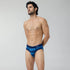 XYXX Streax Cotton Stretch Briefs Pacific Blue