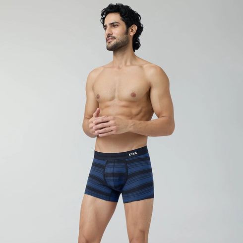 XYXX Streax Cotton Stretch Trunks Opal Blue
