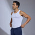 XYXX Super-Soft Combed Cotton Vest Polar White (Pack of 2)