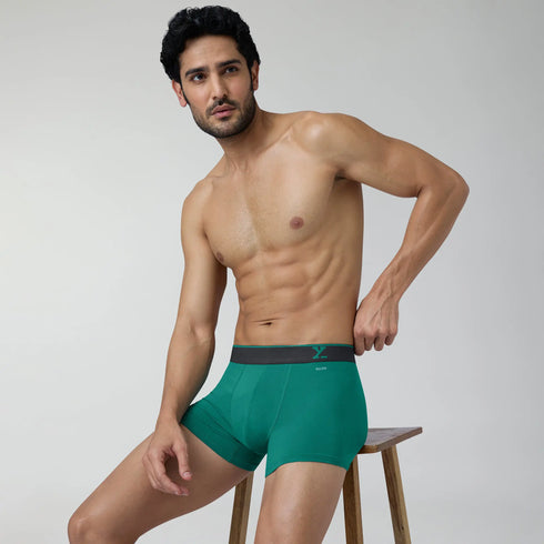 XYXX Cotton Trunks Lovestruck Confetti Blue Green Pack Of 6