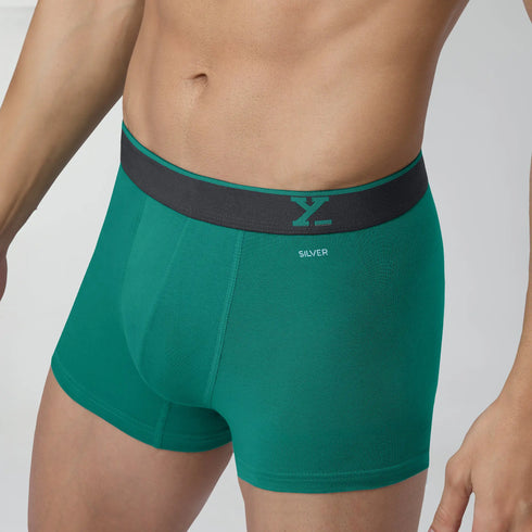 XYXX Traq Cotton Trunks Aqua Green (Pack of 6)