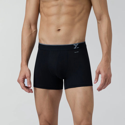 XYXX Aero Traq Rave Cotton Trunks Black Red Green (Pack of 5)