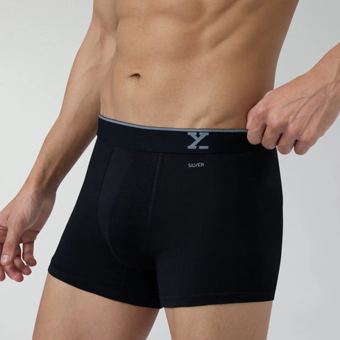 XYXX Quad Aero Traq Cotton Trunks Blue (Pack of 6)