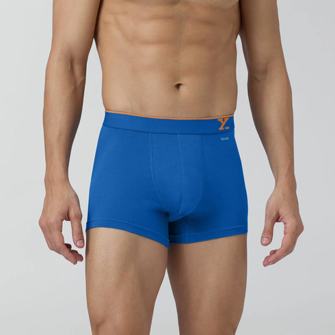 XYXX Aero Traq Cotton Trunks Blue Black Green Red(Pack of 6)