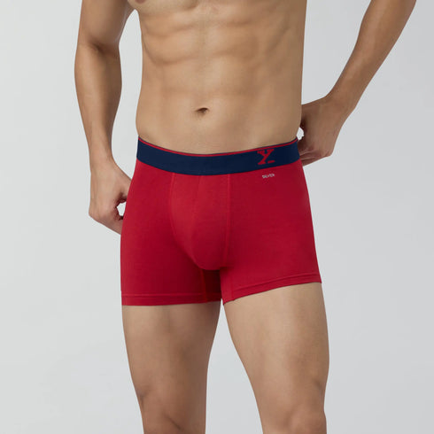 XYXX Cotton Trunks Lovestruck Confetti Blue Red Pack Of 6