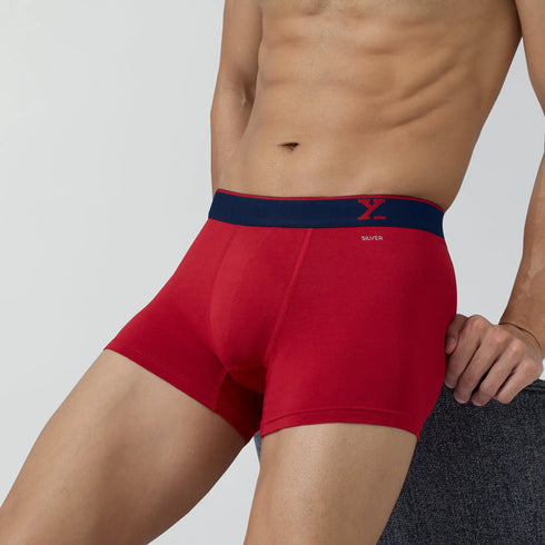 XYXX Aero Traq Pace Cotton Trunks Blue Green Red Black (Pack of 5)