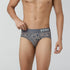XYXX Urbane Modal Briefs Map Grey