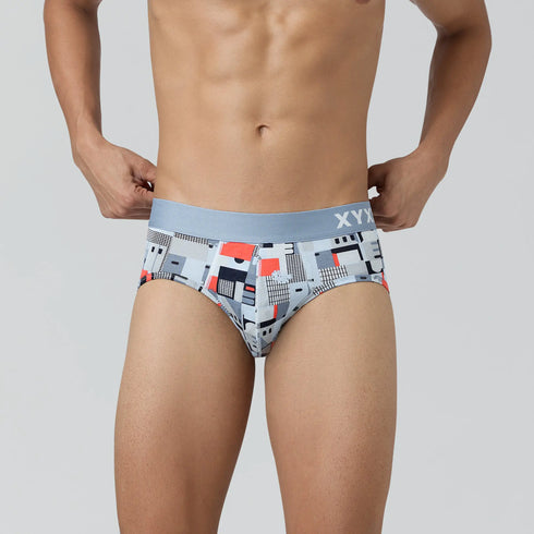 XYXX Urbane Modal Briefs Skyline Blue