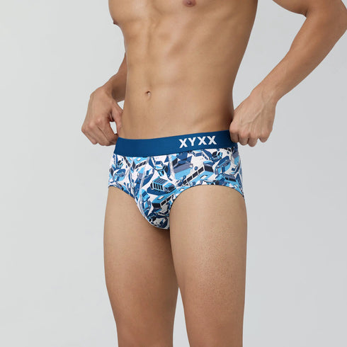 XYXX Urbane Modal Briefs Street Blue