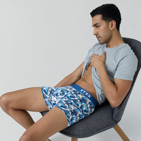XYXX Urbane Modal Trunks Street Blue