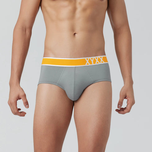 XYXX Volt Modal Pop Briefs Ash Grey