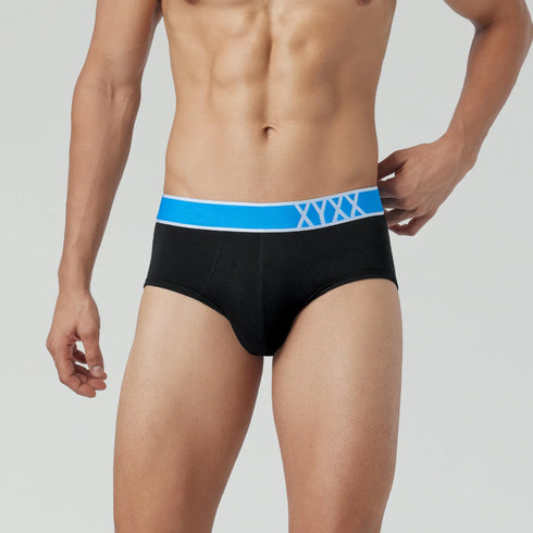 XYXX Volt Modal Pop Briefs Pitch Black
