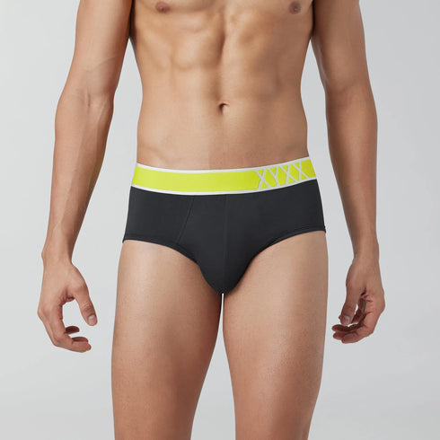 XYXX Volt Modal Pop Briefs Storm Grey