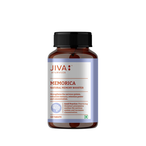 Jiva Ayurveda Memorica Natural Memory Booster Tablets