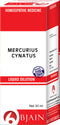Bjain Mercurius Cynatus Dilution 1M